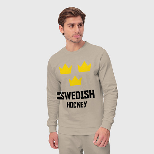 Мужской костюм Swedish Hockey / Миндальный – фото 3