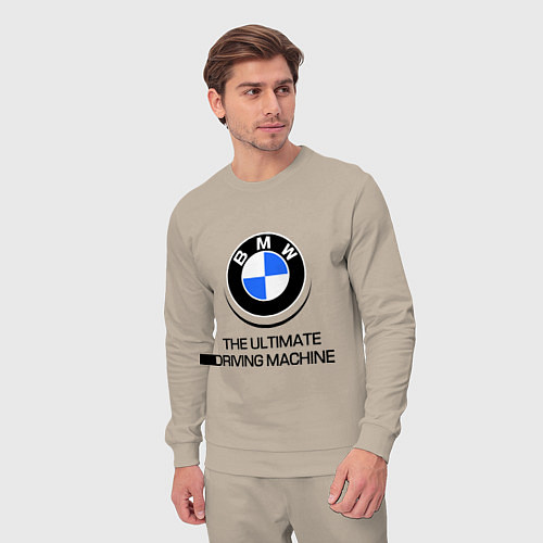 Мужской костюм BMW Driving Machine / Миндальный – фото 3