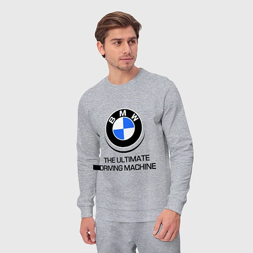 Мужской костюм BMW Driving Machine / Меланж – фото 3