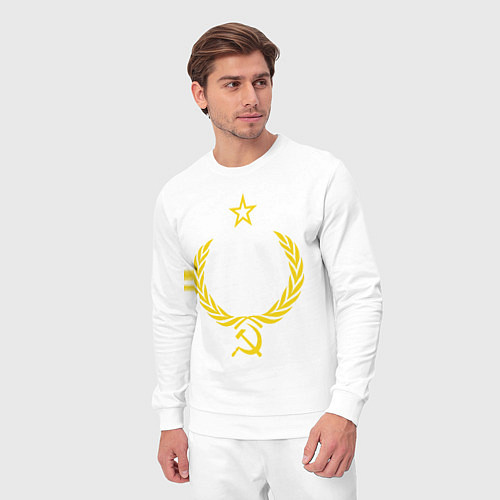 Мужской костюм Вождь СССР / Белый – фото 3