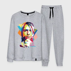 Костюм хлопковый мужской Kurt Cobain: Colors, цвет: меланж