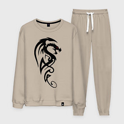 Мужской костюм Дракон стильный трайбл