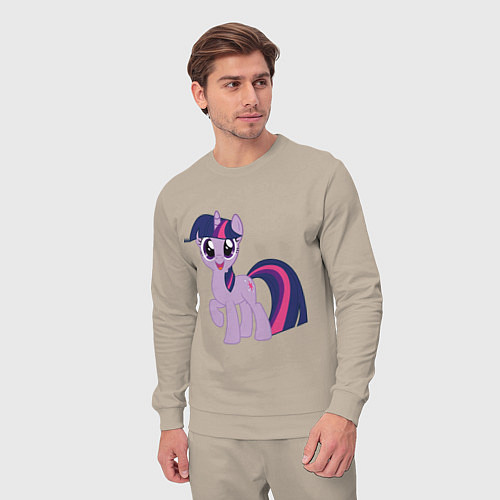 Мужской костюм Пони Сумеречная Искорка / Миндальный – фото 3