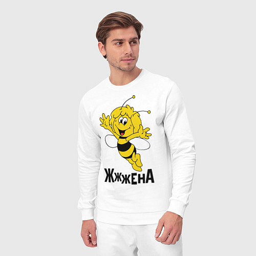 Мужской костюм Жена / Белый – фото 3