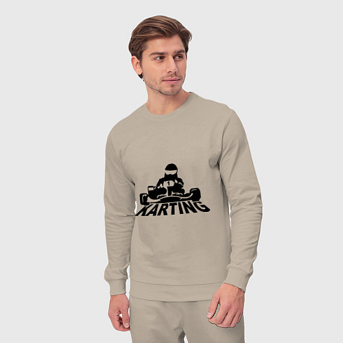 Мужской костюм Картинг / Миндальный – фото 3