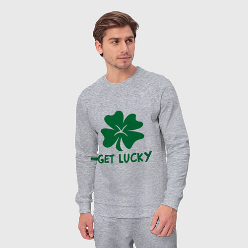 Мужской костюм Get lucky / Меланж – фото 3