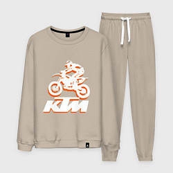 Мужской костюм KTM белый