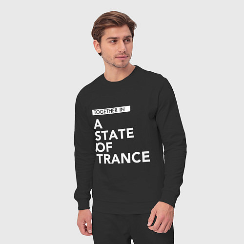 Мужской костюм Together in A State of Trance / Черный – фото 3