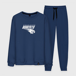 Костюм хлопковый мужской Charlotte Bobcats, цвет: тёмно-синий