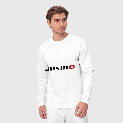 Мужской костюм Nismo / Белый – фото 3