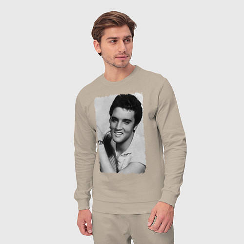 Мужской костюм Улыбка Элвиса / Миндальный – фото 3