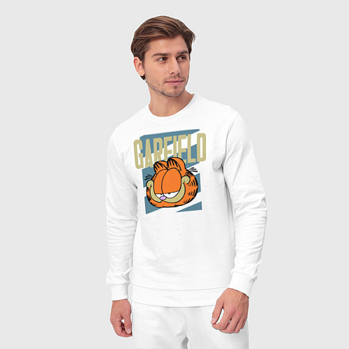 Мужской костюм Garfield Radical / Белый – фото 3