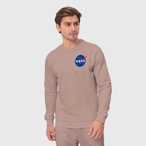 Мужской костюм NASA / Пыльно-розовый – фото 3