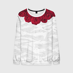 Мужской свитшот Roses White