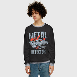 Свитшот мужской Metal Detector, цвет: 3D-меланж — фото 2