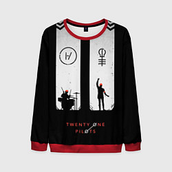 Мужской свитшот Twenty One Pilots: Lines