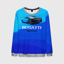 Свитшот мужской Bugatti hypercar, цвет: 3D-меланж