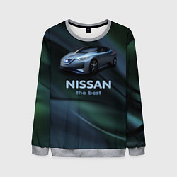 Свитшот мужской Nissan the best, цвет: 3D-меланж