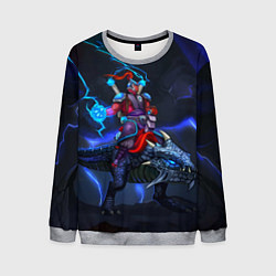 Свитшот мужской Disruptor Lightning, цвет: 3D-меланж