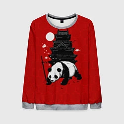 Свитшот мужской Panda Warrior, цвет: 3D-меланж