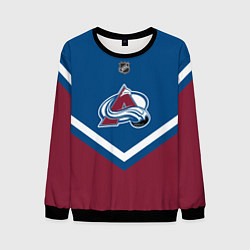 Свитшот мужской NHL: Colorado Avalanche, цвет: 3D-черный