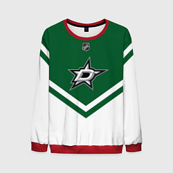 Свитшот мужской NHL: Dallas Stars, цвет: 3D-красный