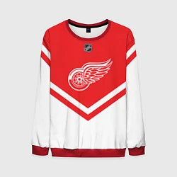 Свитшот мужской NHL: Detroit Red Wings, цвет: 3D-красный