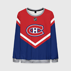 Свитшот мужской NHL: Montreal Canadiens, цвет: 3D-меланж