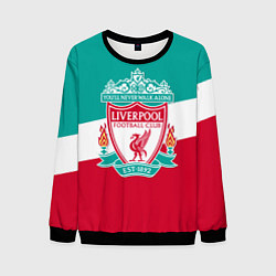 Свитшот мужской Liverpool: You'll never walk alone, цвет: 3D-черный