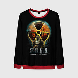 Свитшот мужской STALKER: Shadow of Chernobyl, цвет: 3D-красный