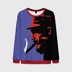 Свитшот мужской Fidel, цвет: 3D-красный