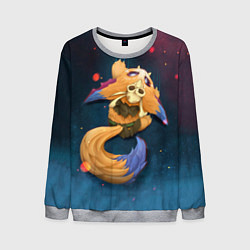 Свитшот мужской Лис, цвет: 3D-меланж