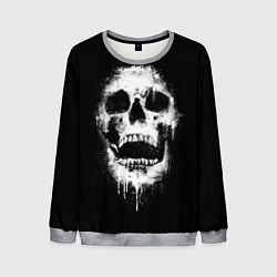 Свитшот мужской Evil Skull, цвет: 3D-меланж