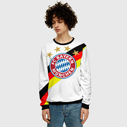 Свитшот мужской FC Bayern: Germany, цвет: 3D-черный — фото 2