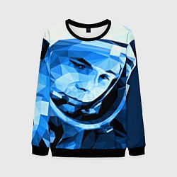 Свитшот мужской Gagarin Art, цвет: 3D-черный