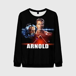 Свитшот мужской Iron Arnold, цвет: 3D-черный
