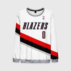 Свитшот мужской Portland Trail Blazers 0, цвет: 3D-меланж
