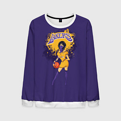 Свитшот мужской Lakers, цвет: 3D-белый