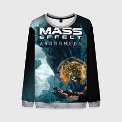 Свитшот мужской Mass Effect: Andromeda, цвет: 3D-меланж