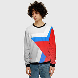 Свитшот мужской Звезда России, цвет: 3D-черный — фото 2