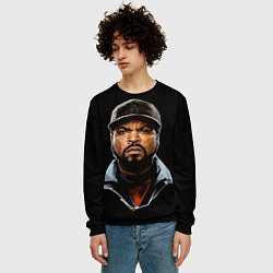 Свитшот мужской Ice Cube, цвет: 3D-черный — фото 2