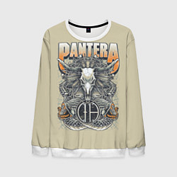 Свитшот мужской Pantera: Wild Goat, цвет: 3D-белый