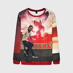 Свитшот мужской Kendrick DAMN, цвет: 3D-красный