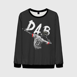 Свитшот мужской Paul Pogba: Dab, цвет: 3D-черный
