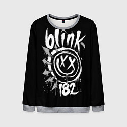 Свитшот мужской Blink-182, цвет: 3D-меланж