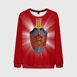 Свитшот мужской КГБ, цвет: 3D-красный