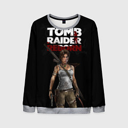 Свитшот мужской TOMB RAIDER, цвет: 3D-меланж