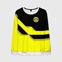 Свитшот мужской BVB FC: Yellow style, цвет: 3D-белый