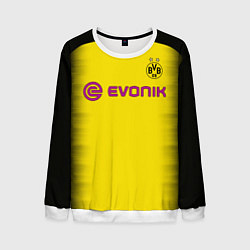 Свитшот мужской BVB FC: Rois Away 17/18, цвет: 3D-белый