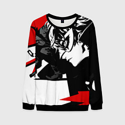 Свитшот мужской Persona 5, цвет: 3D-черный